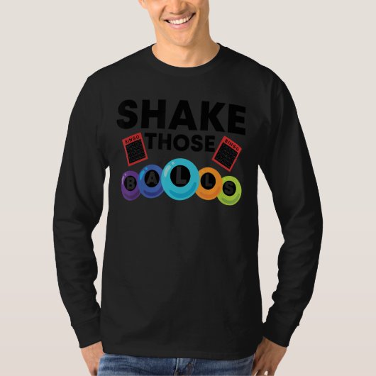 Shake Die Balls Funny Bingo Funny Bingo 2 T-shirt (Voorkant)