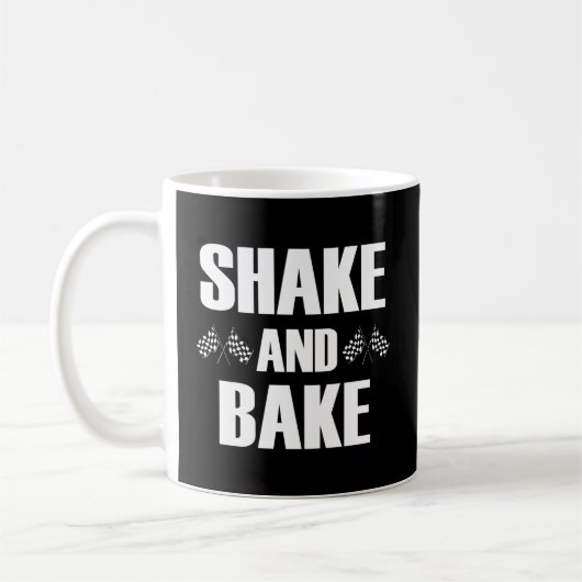 Shake en Bake Racing Koffiemok (Links)