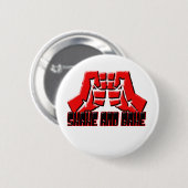 SHAKE EN BAKE RONDE BUTTON 5,7 CM (Voorkant /achterkant)