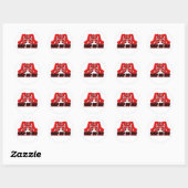 SHAKE EN BAKE RONDE STICKER (Vel)