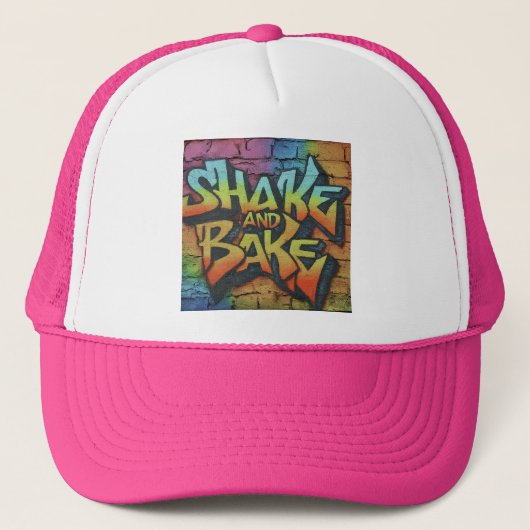 SHAKE EN BAKE TRUCKER PET (Voorkant)