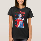Shake en Ke Drink Amerikaanse Presidenten Happy 4T T-shirt (Voorkant)