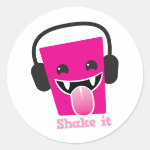 Shake it kawaii DJ Ronde Sticker