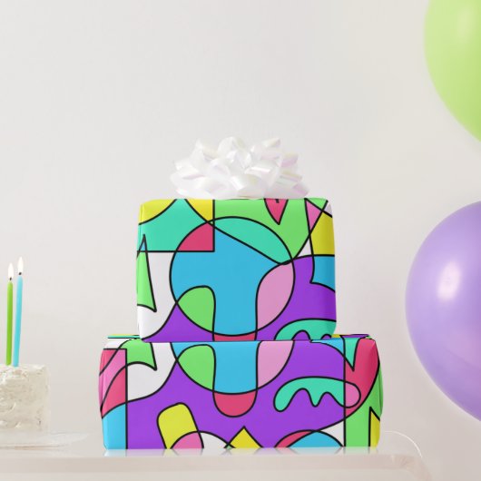 Shake It Up! (op wit) Cadeaupapier (Feestgeschenken)