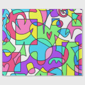 Shake It Up! (op wit) Cadeaupapier (Vlak)