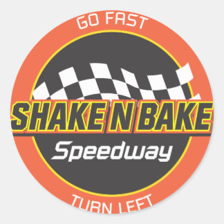 Shake n Bake Speedway sticker