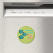 Shake, Rammelaar en Roll Martinit Dice Bunco Desig Magneet (Insitu (Vaatwasser))