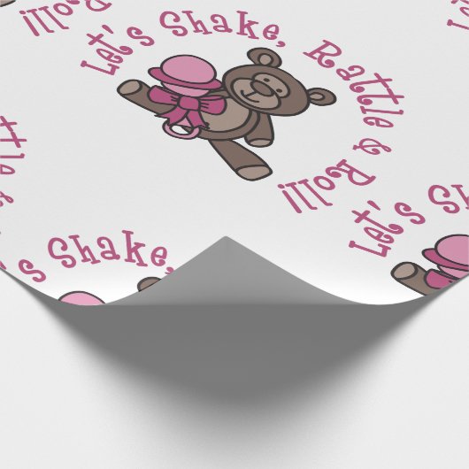 Shake Rattle en Roll Cadeaupapier (Hoek)