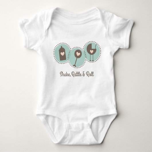 Shake Rattle en Roll Romper (Voorkant)