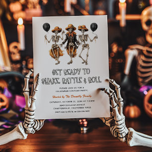 Shake Rattle Roll Volwassenen Halloween Feest Kaart