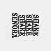 Shake Shake Retro  Grappig Halloween Sp Fleece Deken (Voorkant (Horizontaal))