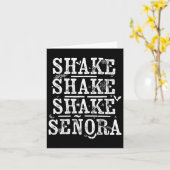 Shake Shake Retro  Halloween Spooky S Kaart (Gele Bloem)