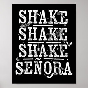 Shake Shake Retro Halloween Spooky S Poster