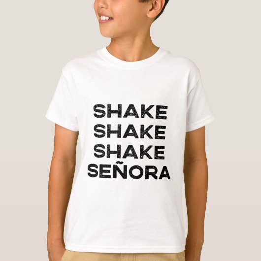 Shake Shake Senora Grappige Halloween Outfit Co T-shirt (Voorkant)