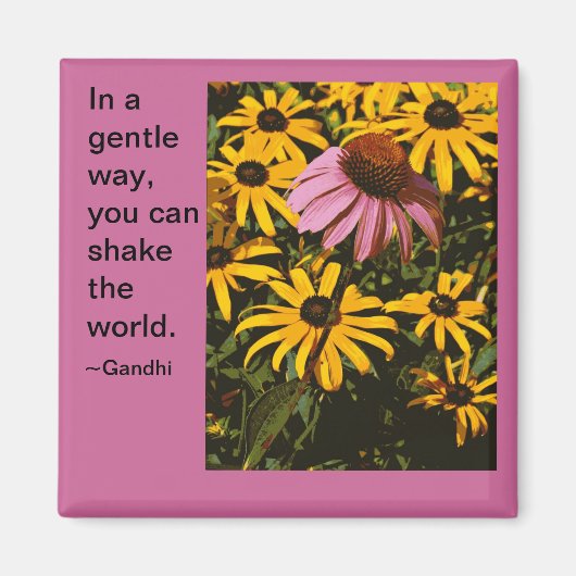 Shake the World Magneet (Voorkant)