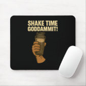 Shake Time - Grappige Bodybuilding Gym - Proteïne Muismat (Met muis)