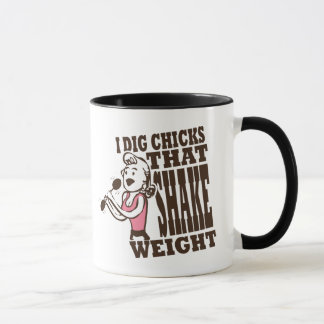 Shake Weight Funny Coffee Mok