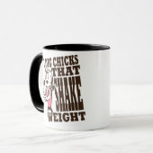 Shake Weight Funny Coffee Mok (Voorkant links)