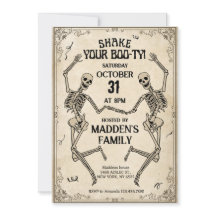 Shake Your Boo-ty  skeletten Halloween
