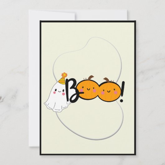 Shake Your Booty Halloween Party Uitnodiging (Achterkant)