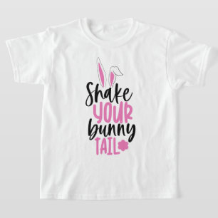 Shake Your Bunny Tail Meisjes' Pasen T-shirt