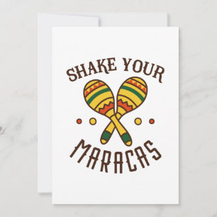 Shake Your Maracas Bedankkaart
