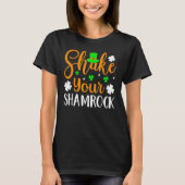 Shake Your Shamrock St Patrick's Day Shamrock Leaf T-shirt (Voorkant)