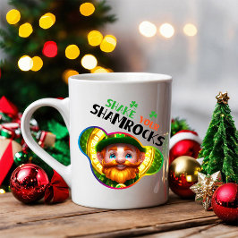 Shake Your Shamrocks - Iers Folklorefest Tweekleurige Koffiemok