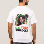Shake Your Shamrocks - Ierse poëzie Slam T-shirt (Achterkant)