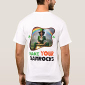 Shake Your Shamrocks - Irish Pub Trivia Night T-shirt (Achterkant)
