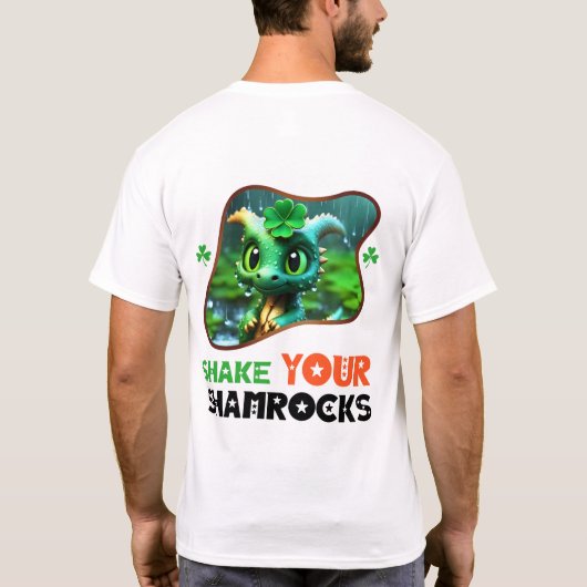 Shake Your Shamrocks - Leprechaun's Hide and Seek T-shirt (Achterkant)