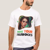 Shake Your Shamrocks - Leprechaun's Scavenger Hunt T-shirt (Voorkant)