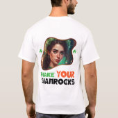 Shake Your Shamrocks - Leprechaun's Scavenger Hunt T-shirt (Achterkant)