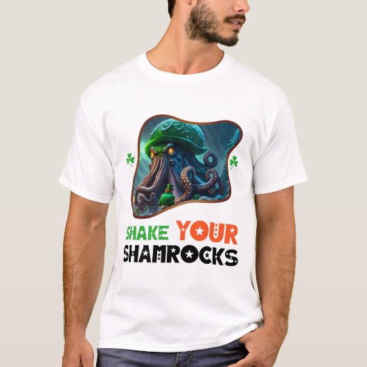 Shake Your Shamrocks - Shimmering Shamrock Ball T-shirt (Voorkant)