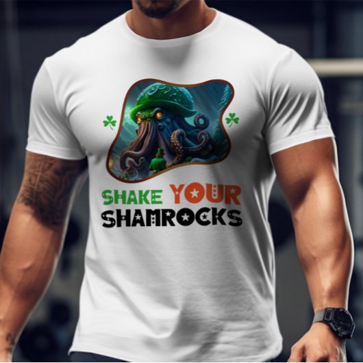 Shake Your Shamrocks - Shimmering Shamrock Ball T-shirt