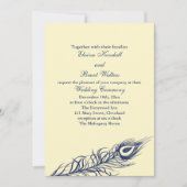 Shake your Tail Feathers Wedding Invite 2 Kaart (Voorkant)