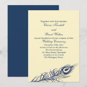 Shake your Tail Feathers Wedding Invite 2 Kaart (Voorkant / Achterkant)