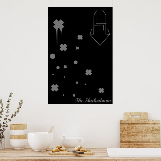 Shakedown Crooks Signature Poster (Keuken)