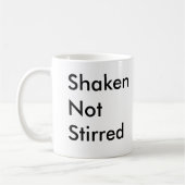 Shaken niet Stirred Koffiemok (Links)