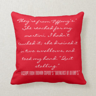 Shaken, niet Stirred Martini Pillow Kussen