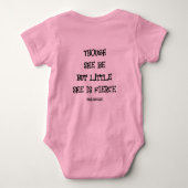 Shakepeare Quote Baby Bodysuit (Achterkant)