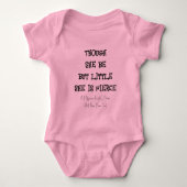 Shakepeare Quote Baby Bodysuit (Voorkant)