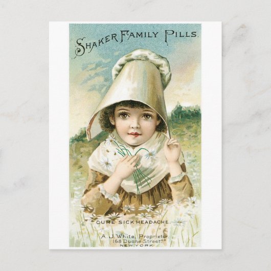 Shaker Family Pills Briefkaart (Voorkant)