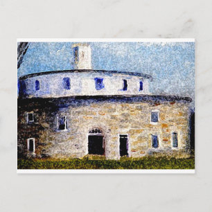 Shaker Round Barn Briefkaart