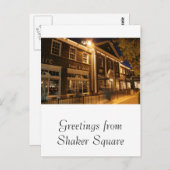 Shaker Square bij nacht - 1 Briefkaart (Voorkant / Achterkant)