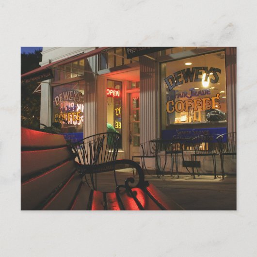 Shaker Square bij nacht - 2 Briefkaart (Voorkant)
