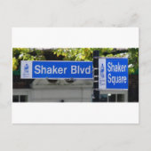 Shaker Square-teken Briefkaart (Voorkant)