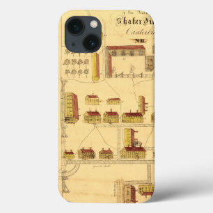 SHAKER VILLAGE MAP, 1849 Case-Mate iPhone CASE