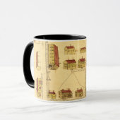 SHAKER VILLAGE MAP, 1849 MOK (Voorkant links)