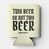 Shakesbeer Funny Cool Beer Koelbox Blikjeskoeler (Achterkant)
